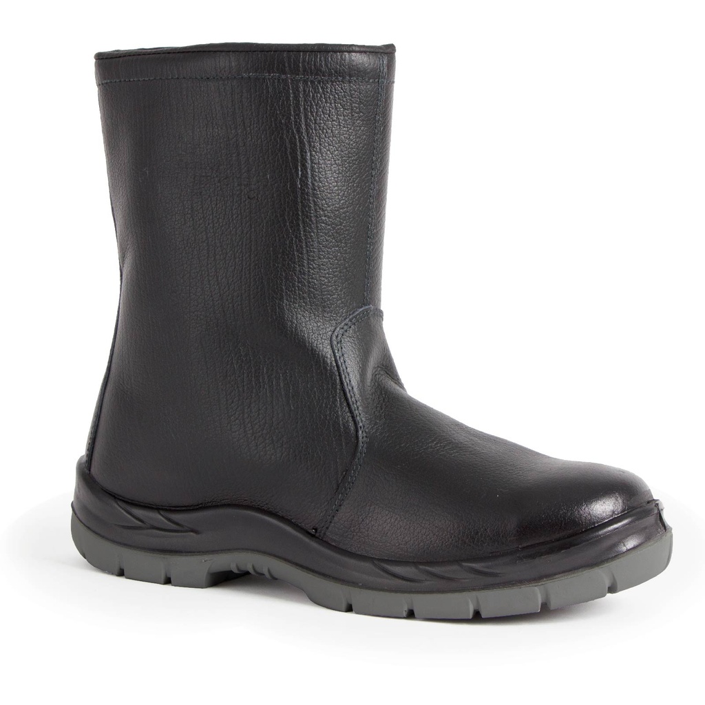 ZIP-SIDED LEATHER FREEZER BOOT FB993