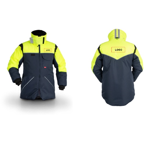 [X35JLogo] ICE DIAMOND DEEP FREEZE JACKET X35J WITH LOGO
