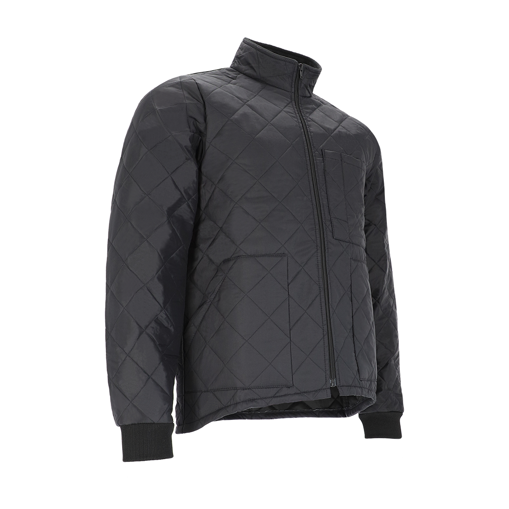 Men's Quilted Jacket Isotherm with sidepockets and breastpocket