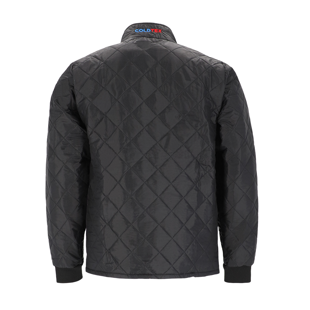 Men's Quilted Jacket Isotherm with sidepockets and breastpocket