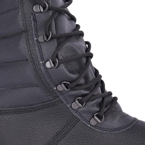 LACE-UP LEATHER FREEZER BOOT FB474