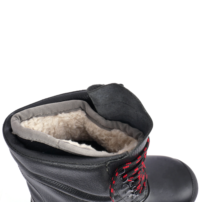 ICE DIAMOND LEATHER TOPPED FREEZER BOOT ID503