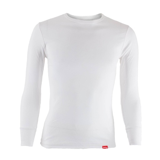[X30LS-XS] CLASSIC WHITE LONG SLEEVE THERMAL VEST X30LS (XS)