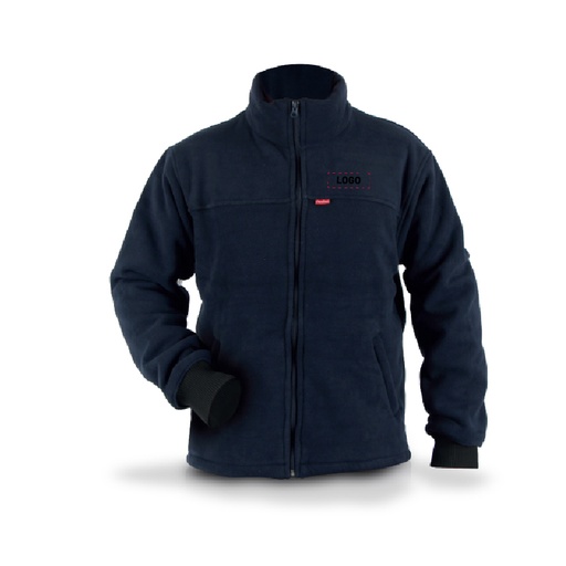 [X12FLogo-LB-XS] CLASSIC THERMO SOFT FLEECE X12F WITH LOGO (XS, Left Breast)
