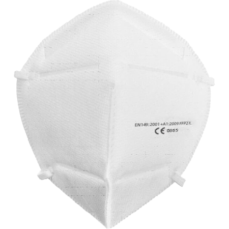 EN149 Certified FFP2 Folded Particle Mask (sold in 10s)