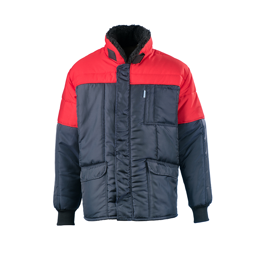 Tessuto Comfort-Soft Reflective Isosoft 304 Blue/Red Freezer Jacket
