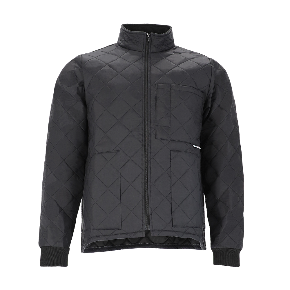 Men's Quilted Jacket Isotherm with sidepockets and breastpocket