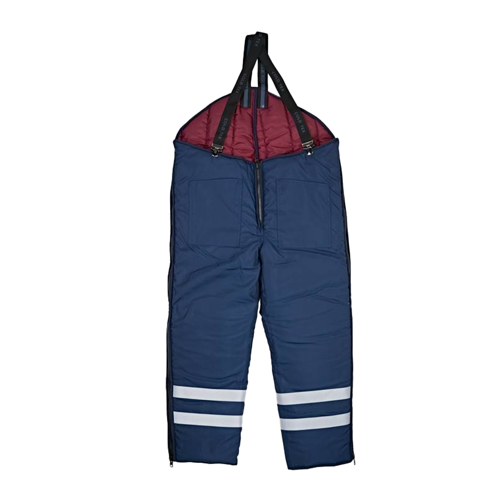 Diepvriesbroek Comfort, reflectiestrepen, marine