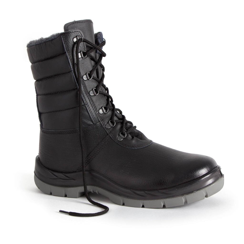 LACE-UP LEATHER FREEZER BOOT FB474