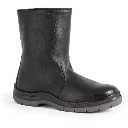 [FB993-14 (49)] ZIP-SIDED LEATHER FREEZER BOOT FB993 (14 (49))