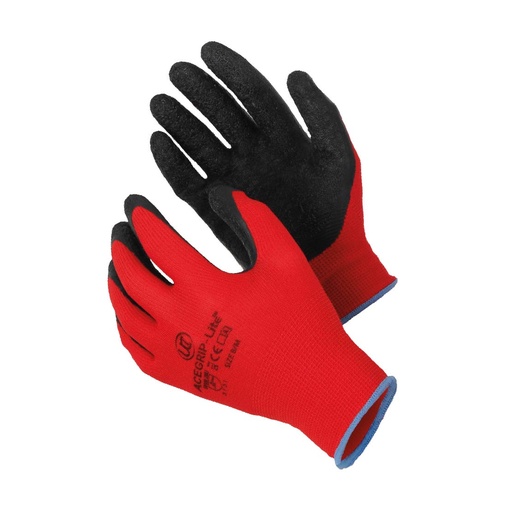 [FG102-S] CLASSIC RED DIPPED PALM PICKING GLOVE FG102 (S)