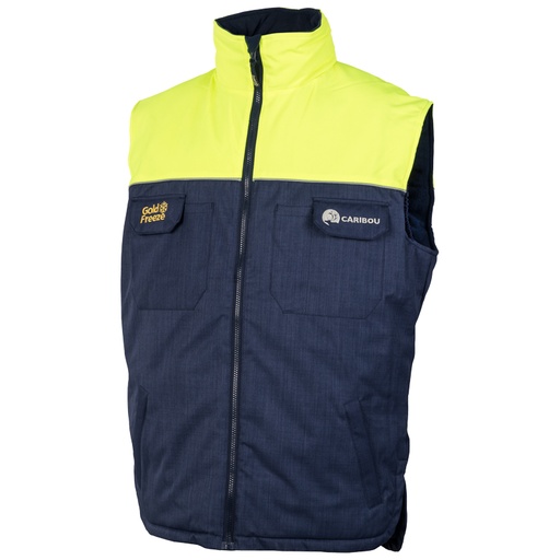 [3965150] Caribou® Chill Gilet Navy/Yellow