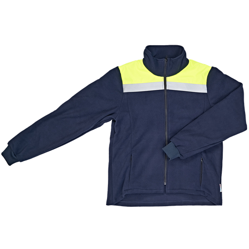 [CT161066902] Men's Fleece Jacket (with reflection)